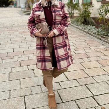 wellensteyn jakne cena: H&M, XL (EU 42), Plaid, With lining