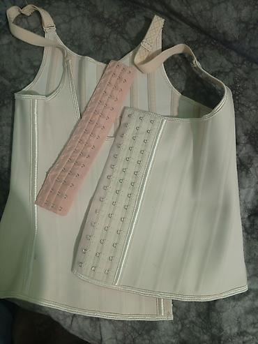 stringer alt paltarı: Lateks bel-korse (XL ölçü) - Model: Uzun kəsim, çiyin askılı bel — 3