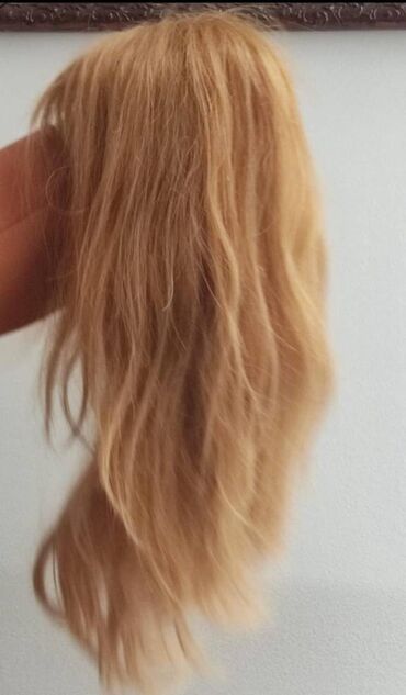 təbii saç satışı: İdeal vəziyyətdə parik satılır, şəkildə göründüyü kimidir, cəmi 8 ay