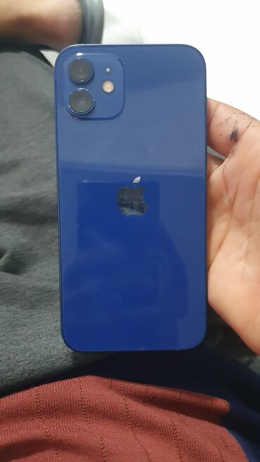 айфон 12 обычный: IPhone 12, 64 ГБ, Көк, 96 %