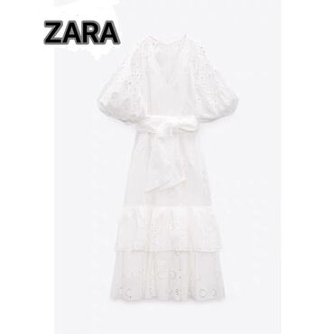 zara джинсы: Повседневное платье