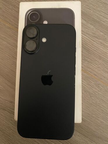 Apple iPhone: IPhone 16, 128 ГБ, Черный, Коробка, 99 %