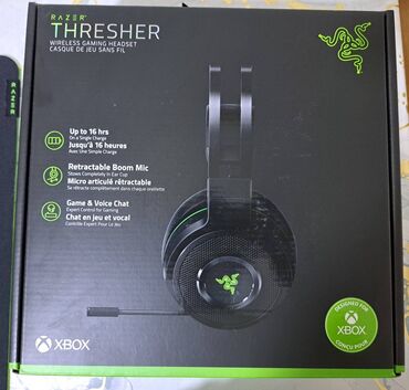 Flash kartlar: Razer Thresher for Xbox One - Simsiz Oyun Qulaqlığı Xbox üçün nəzərdə