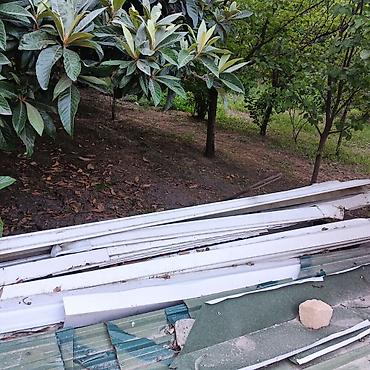 qapi ucun aksesuarlar: Yaşıl rəngli metal profnastil/metal kiremit panelləri Məhsulun — 7