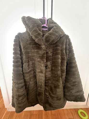 детские шерстяные комбинезоны: Шуба, цвет - Зеленый