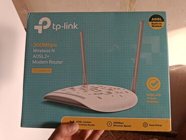 пассивное сетевое оборудование ethernet rj45: ADSL modem TpLink TD-W8961N