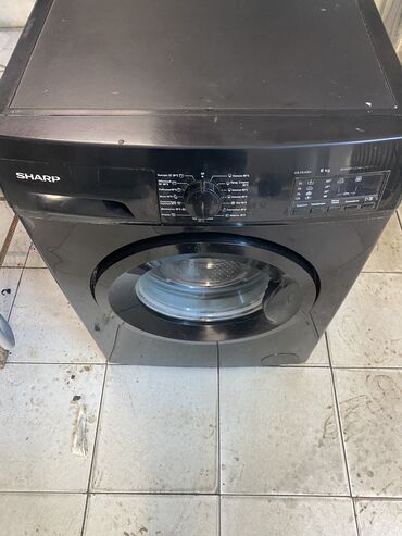 Ütülər və buxarlayıcılar: Paltaryuyan maşın Sharp, 6 kq, İşlənmiş, Avtomat, Qurutma var, Kredit yoxdur, Ödənişli çatdırılma