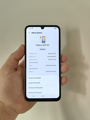 play 5: Samsung A25 dual sim sim free, sa 6/128 gb memorije. Dobro očuvan i — 5