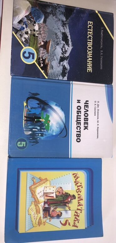 математика книга 1 класс: Комплект школьных учебников для 5 класса.3 учебника за 200 сом🔥🔥🔥🔥🔥🆘🆘