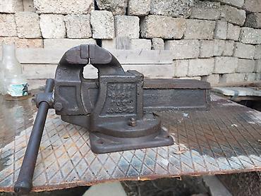 dulger aleti: Dəzgah üçün mexaniki məngənə - Material: tökmə dəmir gövdə, polad — 1