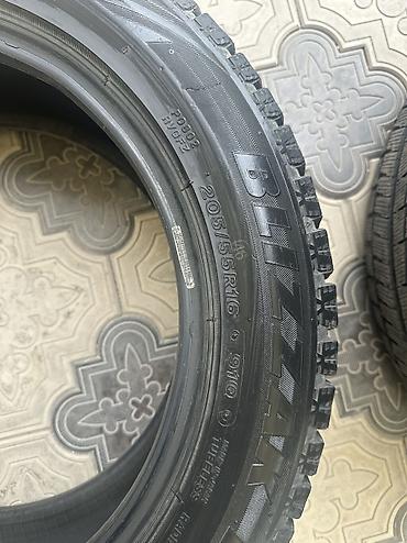 bridgestone blizzak: Зимние шины Bridgestone Blizzak, комплект из 4 шт. - Размер: 205/55 — 7