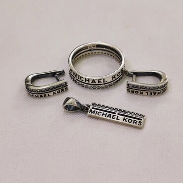 Кольца: Новая коллекция MICHAEL KORS Серебряный Комплект Серебро 925 пробы