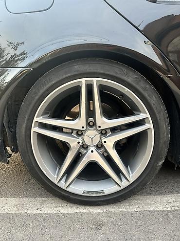 mercedes benz e class w210: Литые Диски R 18 AMG, Комплект, отверстий - 5, Б/у — 2