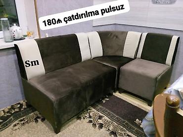 metbex divanları: Mətbəx üçün L formalı yumşaq künc dəsti - Kompakt ölçülər: modellərə — 6