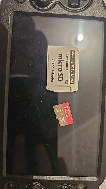 vita ps: PSVITA Satılır üzərində 4GB öz kartı 32GB Sandisc Extreme və SD2VITA — 4