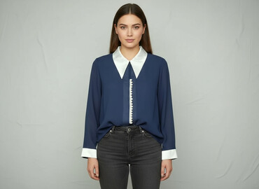 bluzki dopasowane eleganckie: Women`s shirt, size XL