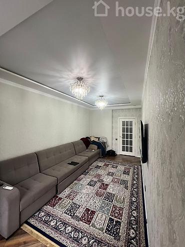 Продажа квартир: 2 комнаты, 52 м², ул. Калык Акиева Элитка, 9 этаж, Евроремонт — 3