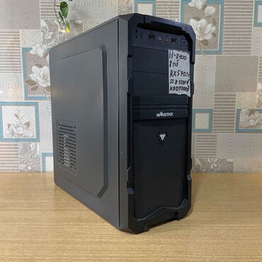 8гб ddr3: Компьютер, ОЗУ 8 ГБ, Для несложных задач, Б/у, Intel Core i3, AMD Radeon RX 580, HDD + SSD