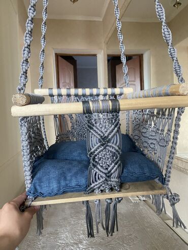 пл: Детские качели, Подвесные Для улицы, Дерево, Новый