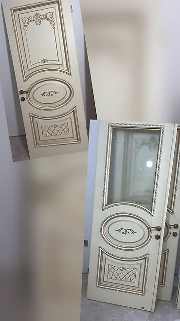 Seva 🌼Qapı satılır Ölcu *2.08/*80* 2si hamam qapısı 3u şüşəli 2 si