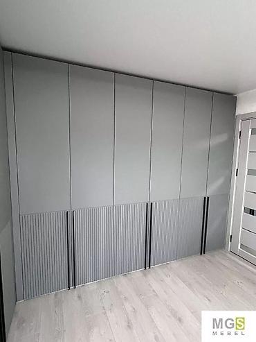 Sifarişlə mətbəx mebeli: Sifarişlə mətbəx dəsti, Özü çəkən petlələr, MDF, Kredit yoxdur, Pulsuz çatdırılma, Rayonlara çatdırılma — 9