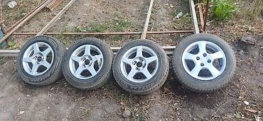 скутер ош: Дөңгөлөктөр монтажда 165 / 70 / R 14, Кыш, Жаңы, Комплект, Жеңил коммерциялык транспорт (C/LT), Куйма, тешиктери - 4 — 1