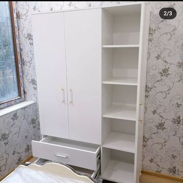 Dolablar: Yeni, Açılan, 3 qapılı Düz dolab, Qarderob, paltar dolabı, Azərbaycan — 11