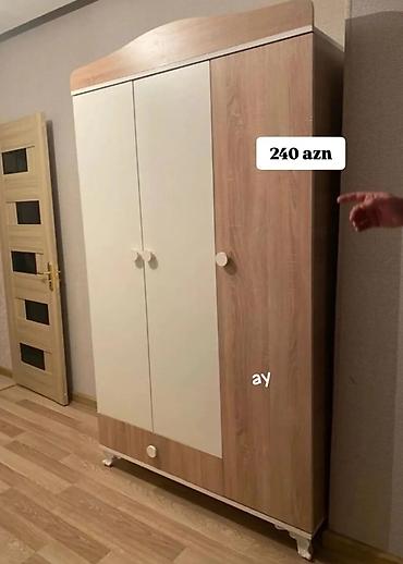 dolab yataq: Yeni, 3 qapılı, Açılan, Düz dolab — 1