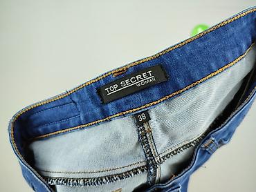 bell bottom jeans: Top Secret, Jeansy damskie, rozmiar M — 4