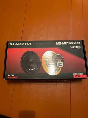 kalonkalar: Maksimum Güc: 500W Ölçü: 20 sm / 8 düym Brend: Massive Model