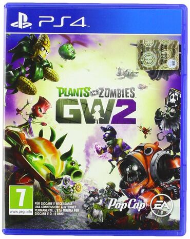 игры для ps 5: Оригинальный диск!!! Plants vs. Zombies Garden Warfare 2 (PS4)