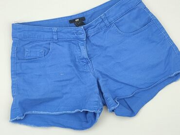 białe krótkie legginsy: Shorts, H&M, XS (EU 34), condition - Good