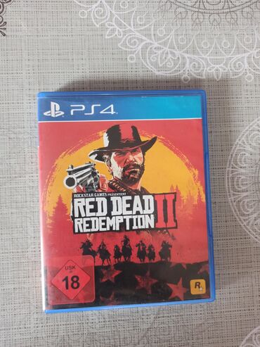 PS2 & PS1 (Sony PlayStation 2 & 1): Red Dead Redemption 2, Qarışıq janr, İşlənmiş Disk, PS4 (Sony Playstation 4), Pulsuz çatdırılma