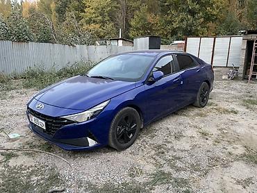 битые машины купить: Hyundai Elantra: 2022 г., 1.6 л, Автомат, Гибрид, Седан — 2