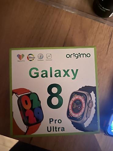 watch 8 ultra: Origimo Galaxy 8 Pro Ultra ağıllı saat Xüsusiyyətlər: - Tam ekran — 2
