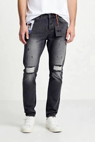 Farmerke: Muške skinny/slim-fit farmerke Veličine od 31-38 - Moderni kroj: uske — 3