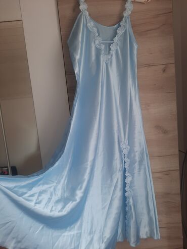 elegantna haljinica saten: M (EU 38), Novo, bоја - Tirkizna