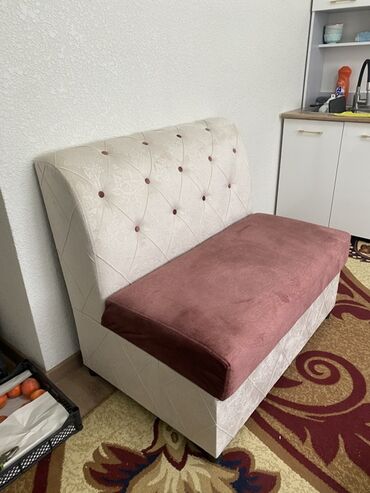 элит мебель бишкек: Кухонный мягкий уголок, цвет - Бежевый