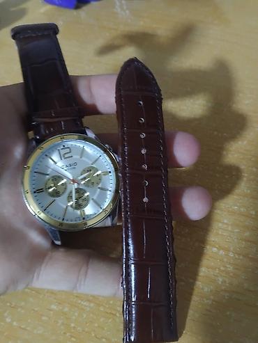мужские футболки с рисунками: Классические часы часы, Casio, Япония, Водонепроницаемые, Мужские, Б/у — 2