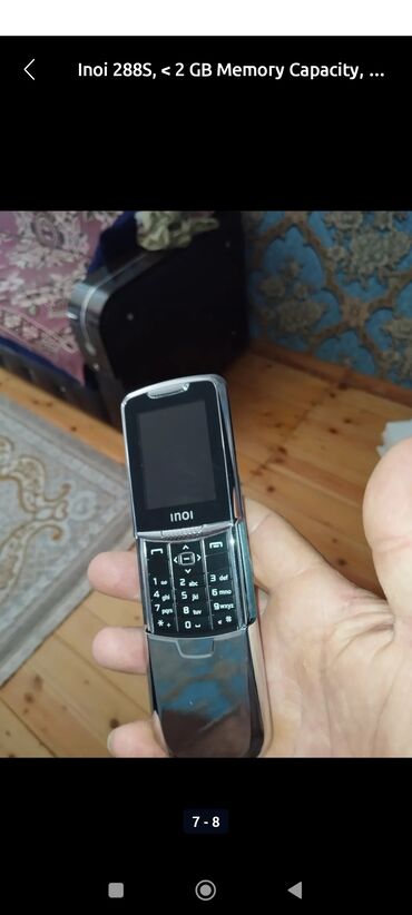 kredit telefonların alışı: Inoi 288S, < 2 GB Memory Capacity, rəng - Gümüşü, Düyməli