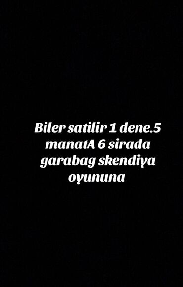 elf bar toptan satiş azerbaycan: Qarabağ və Skəndiya oyunu üçün 1 ədəd bilet satılır. Bilet 6-cı