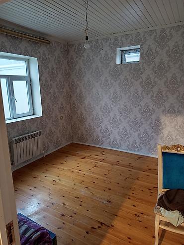 2 otaqlı ev: 2 otaqlı ev – fərdi həyət evi - Plan: 2 otaq, ayrı mətbəx, sanitar — 1
