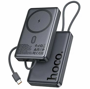 magnet: Hoco Q44 Magnetic Wireless Charging Power Bank 10000 мА·ч - Емкость — 4