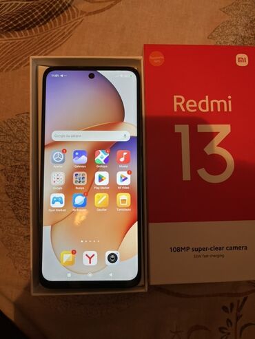 redmi qo: Redmi 13 smartfonu, 108MP super aydın kamerası və sürətli enerji yığma