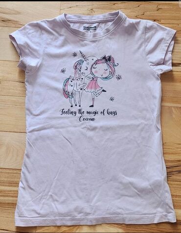 strikani prsluci za bebe: Round neck, Short sleeve, 134-140