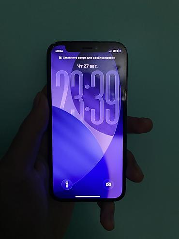 айфон 12mini: IPhone 12 mini, Б/у, 256 ГБ, Черный, Чехол, 80 % — 1
