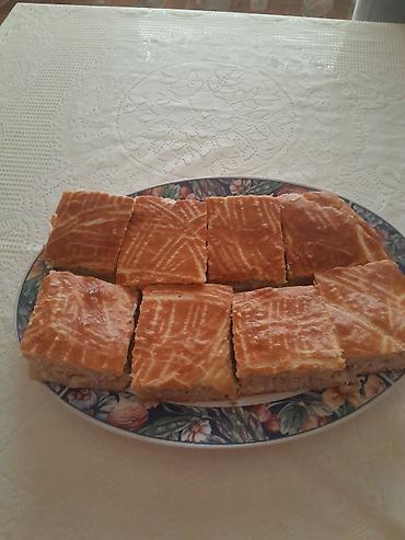 şirniyyat soba: Məhsul: Evdə hazırlanmış Şəkərbura üslublu qozlu piroq (şirniyyat) — 4
