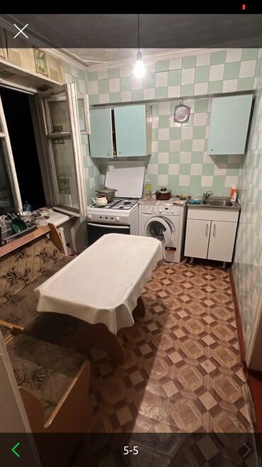 недостроенные дома в бишкеке: 2 бөлмө, 43 кв. м, Жеке план, 5 кабат, Косметикалык ремонт