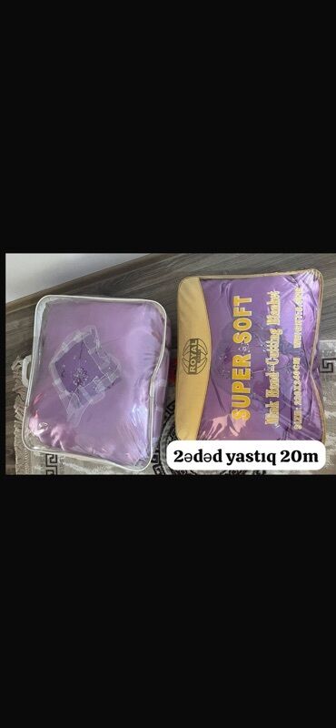 покрывала на угловой диван: Məhsul: Yastıq dəsti - Brend: Royal - Model/Seriya: Super Soft -