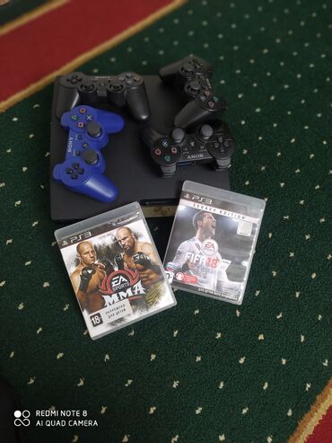 PS3 (Sony PlayStation 3): Ps3 playstation Прошытый MMA GTA 5 Pes 2013 Fifa 2018 mortal kombat